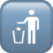 Litter in Bin Sign