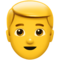Man: Blond Hair