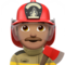 Man Firefighter: Medium Skin Tone