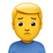 Man Frowning
