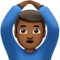 Man Gesturing OK: Medium-Dark Skin Tone