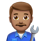Man Mechanic: Medium Skin Tone