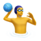 Man Playing Water Polo
