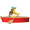 Man Rowing Boat