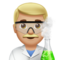 Man Scientist: Medium-Light Skin Tone