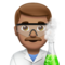 Man Scientist: Medium Skin Tone