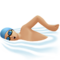 Man Swimming: Medium-Light Skin Tone