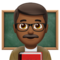 Man Teacher: Medium-Dark Skin Tone