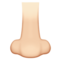 Nose: Light Skin Tone