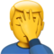 Person Facepalming