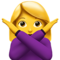 Person Gesturing No