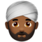 Person Wearing Turban: Medium-Dark Skin Tone