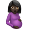 Pregnant Woman: Dark Skin Tone