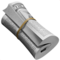 Rolled-Up Newspaper
