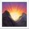 Sunrise Over Mountains