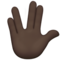 Vulcan Salute: Dark Skin Tone
