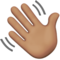 Waving Hand: Medium Skin Tone