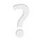 White Question Mark