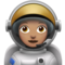 Woman Astronaut: Medium Skin Tone
