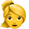 Woman: Blond Hair