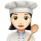 Woman Cook: Light Skin Tone