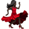 Woman Dancing: Dark Skin Tone