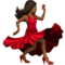 Woman Dancing: Medium-Dark Skin Tone