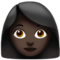 Woman: Dark Skin Tone