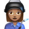 Woman Factory Worker: Medium Skin Tone
