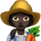 Woman Farmer: Dark Skin Tone