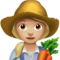 Woman Farmer: Medium-Light Skin Tone