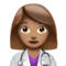 Woman Health Worker: Medium Skin Tone