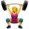 Woman Lifting Weights