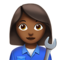 Woman Mechanic: Medium-Dark Skin Tone