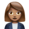 Woman Office Worker: Medium Skin Tone
