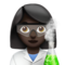 Woman Scientist: Dark Skin Tone