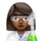 Woman Scientist: Medium-Dark Skin Tone