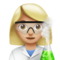 Woman Scientist: Medium-Light Skin Tone