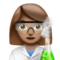 Woman Scientist: Medium Skin Tone