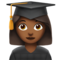 Woman Student: Medium-Dark Skin Tone