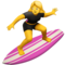 Woman Surfing