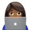 Woman Technologist: Medium-Dark Skin Tone