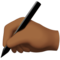 Writing Hand: Medium-Dark Skin Tone