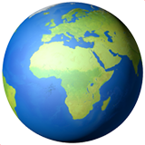 Globo Mostrando Europa E África
