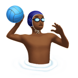 Pessoa Jogando Polo Aquático: Tom de Pele Médio-Escuro