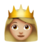 Princesa: Tom de Pele Médio-Claro