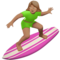 Mulher Surfista: Tom de Pele Médio