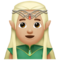 Elf: Orta Açık Ten Rengi Elf: Orta Açık Ten Rengi