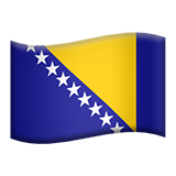Bayrak: Bosna-Hersek Bayrak: Bosna-Hersek