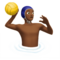Su topu oynayan erkek: Orta Koyu Ten Rengi Su topu oynayan erkek: Orta Koyu Ten Rengi